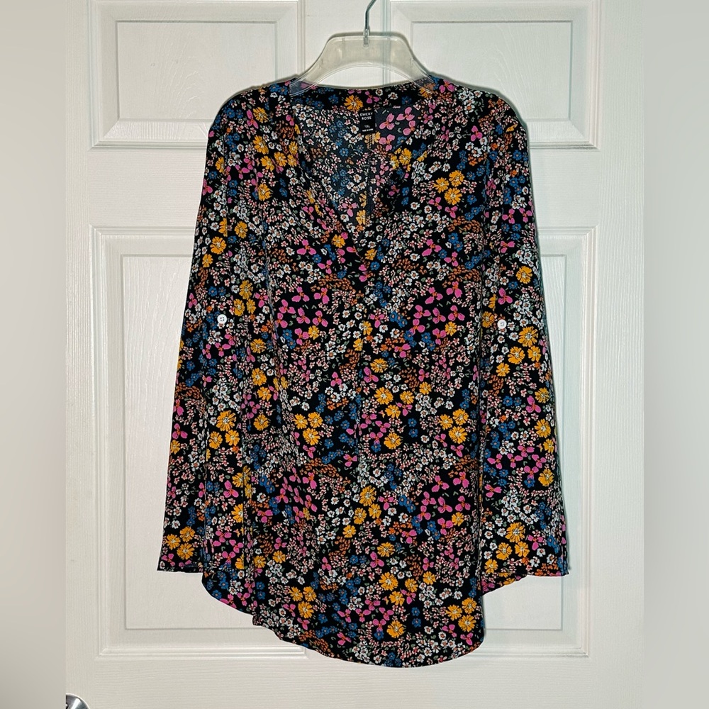 NWOT floral print blouse